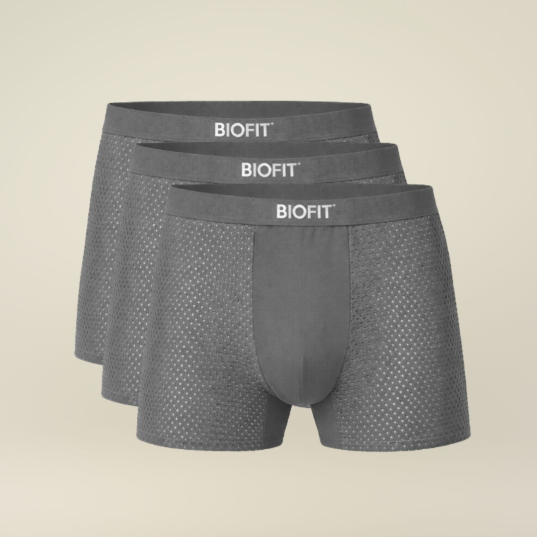 BIOFIT® Essentials Boxer Trunks Grey