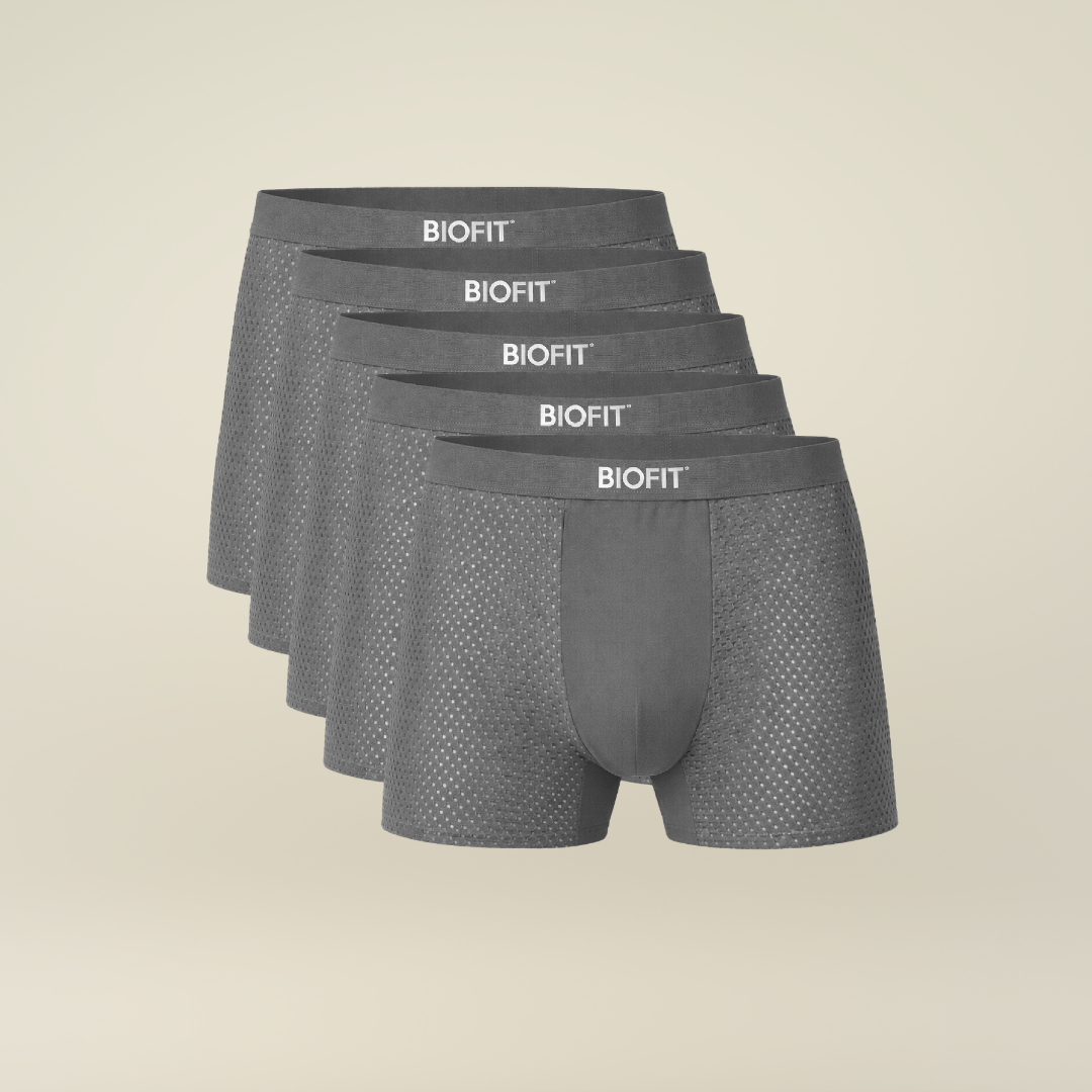 BIOFIT® Essentials Boxer Trunks Grey