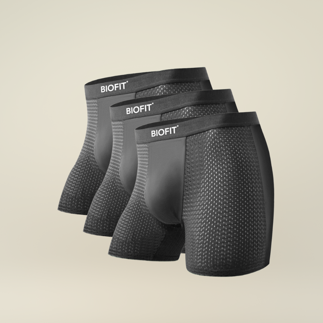 BIOFIT® Essentials Boxer Trunks Grey