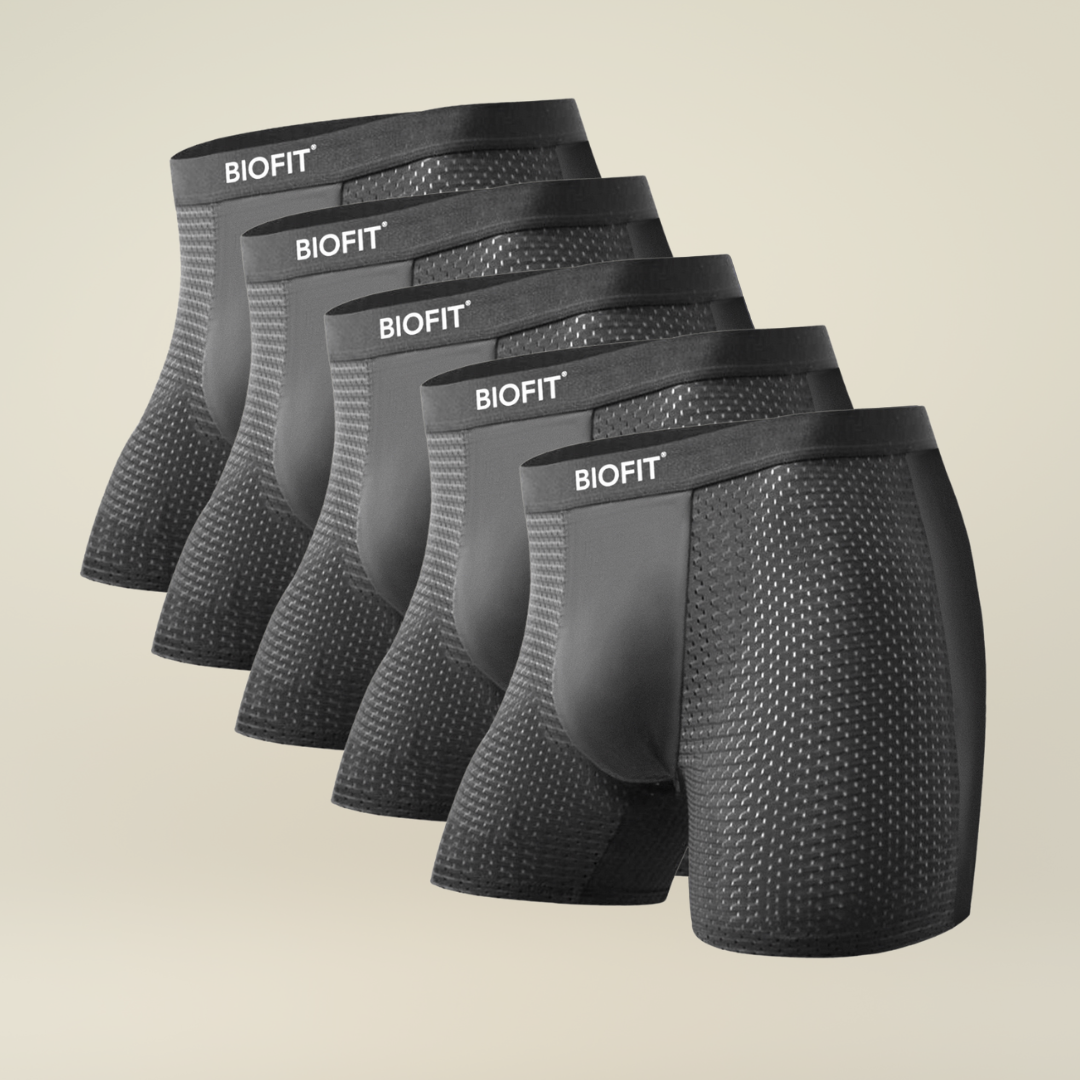 BIOFIT® Essentials Boxer Trunks Grey