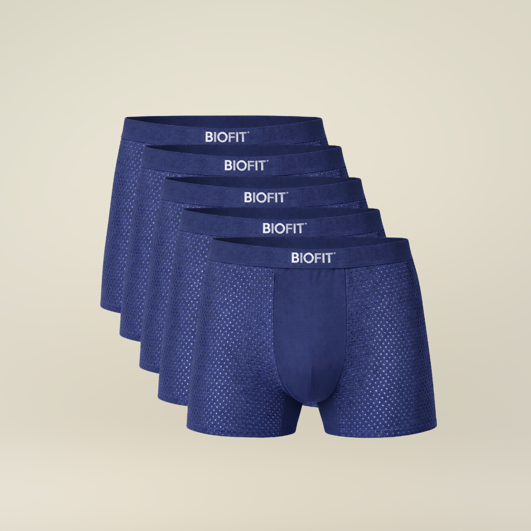 BIOFIT® Essentials Boxer Trunks Blue