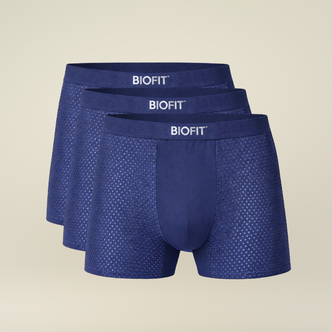 BIOFIT® Essentials Boxer Trunks Blue