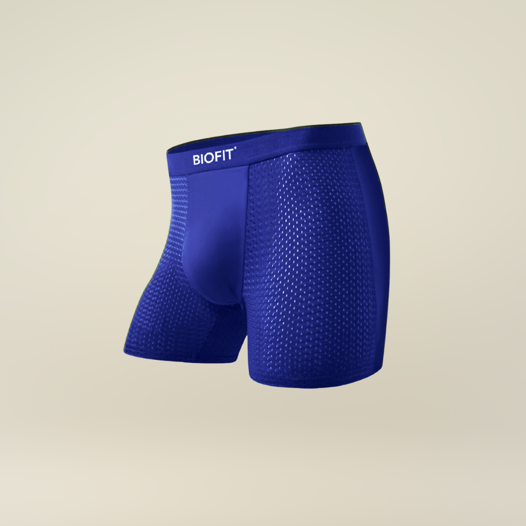BIOFIT® Essentials Boxer Trunks Blue