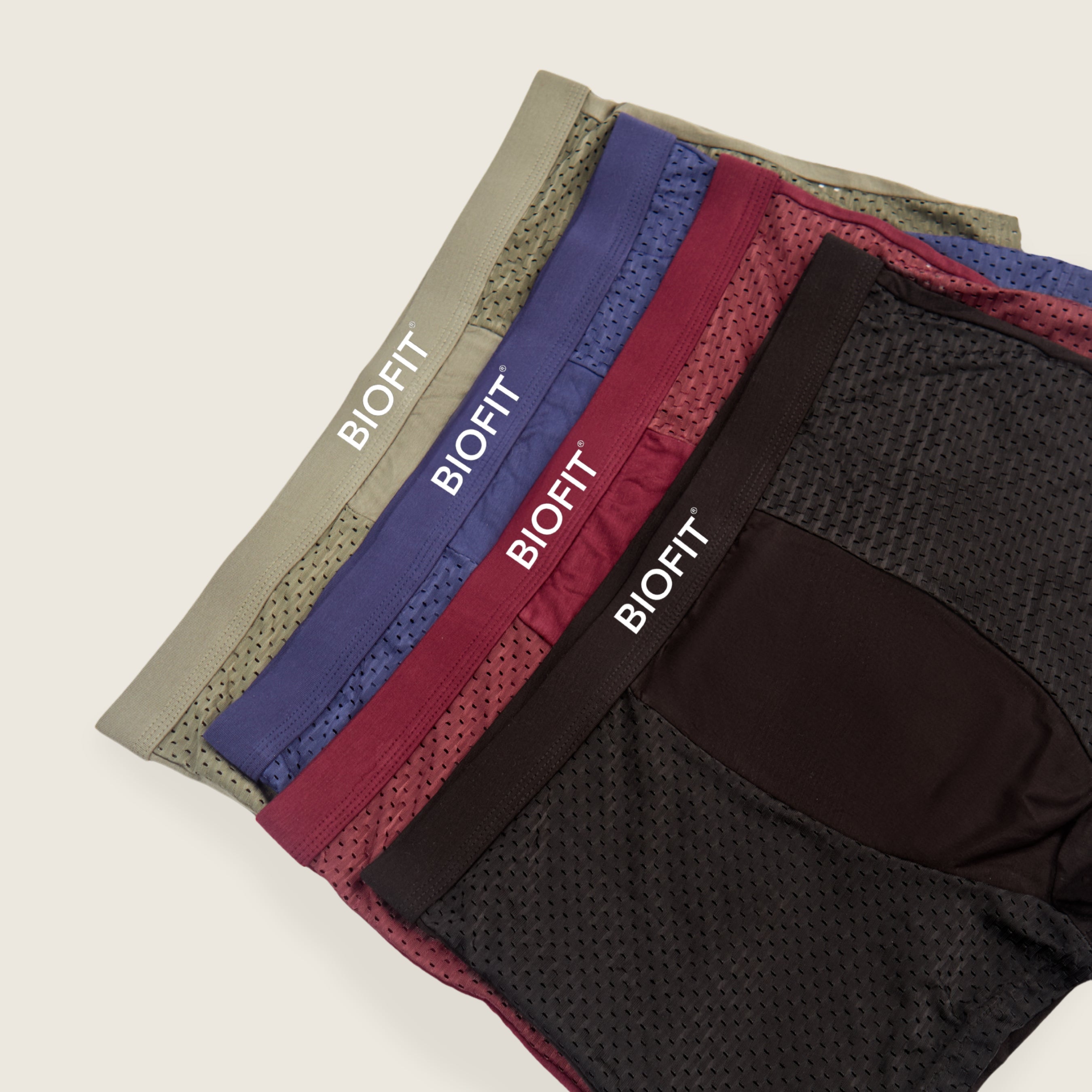 BIOFIT Essentials Boxers 5-Pack Red | + 5 FREE