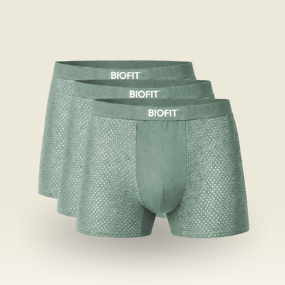 BIOFIT® Essentials Boxer Trunks Green