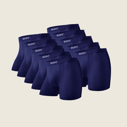 BIOFIT® Bamboo Boxers 2.0 Blue | 5 Pack + 5 FREE