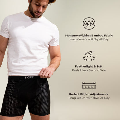 BIOFIT® Bamboo Boxers 2.0 Red