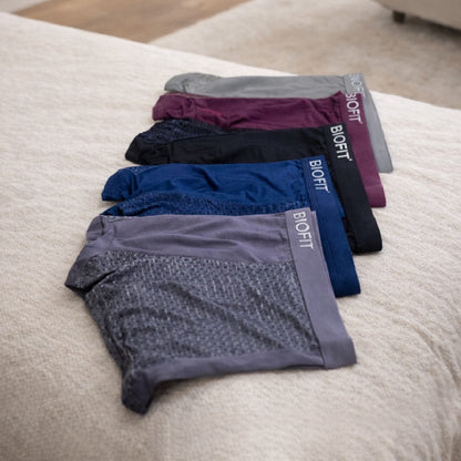 BIOFIT® Bamboo Boxers 5-Pack Grey | + 5 FREE